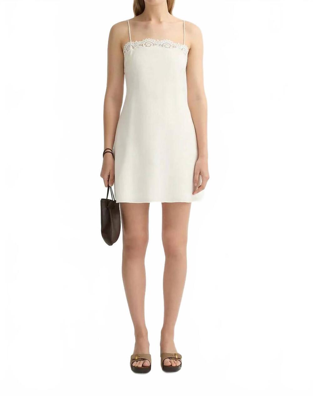 NEW POSSE darya mini dress in cream
